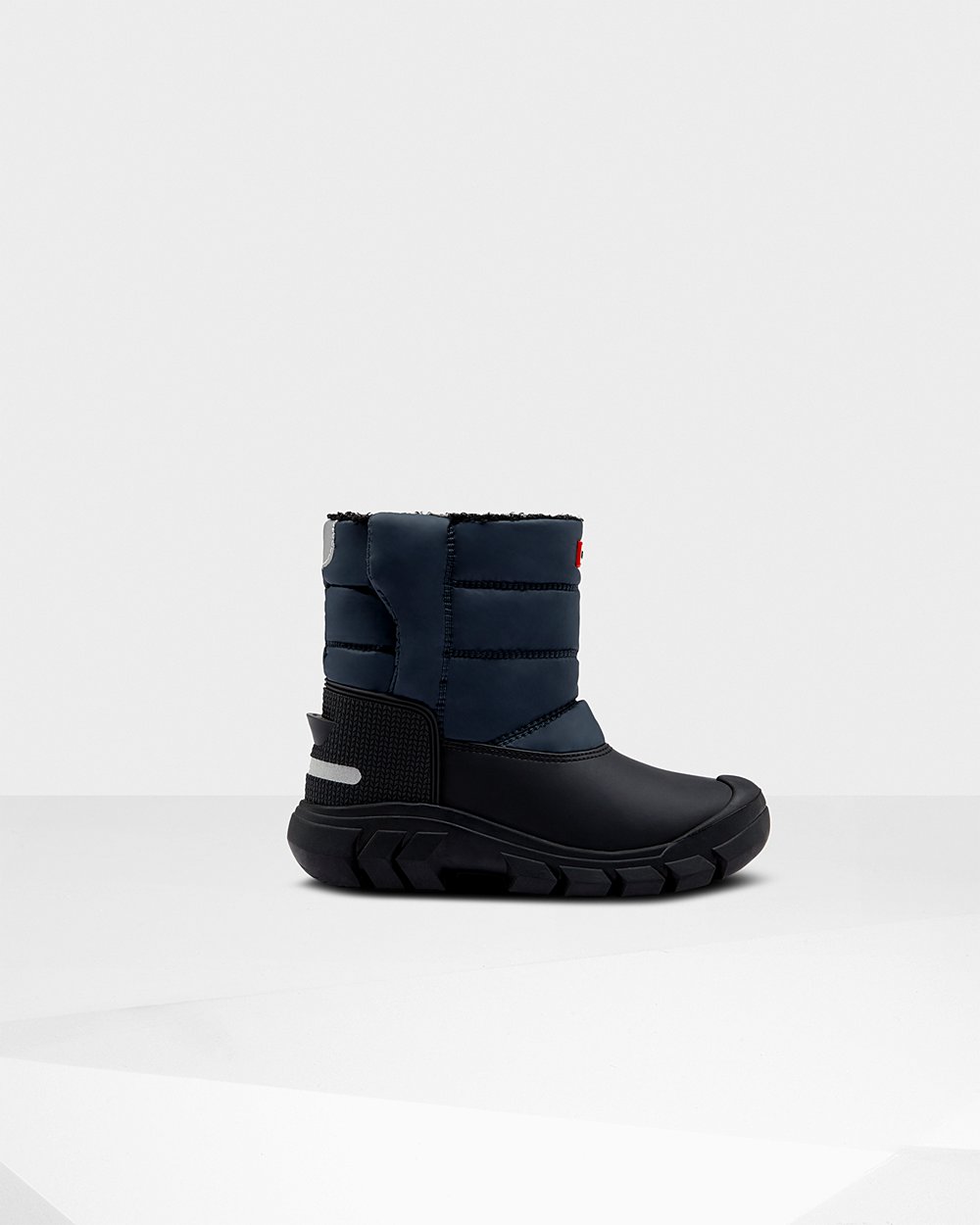 Kids Snow Boots - Hunter Original Big Insulated (17YOGSENH) - Navy/Black